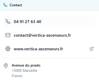 Fiche prestataire complète