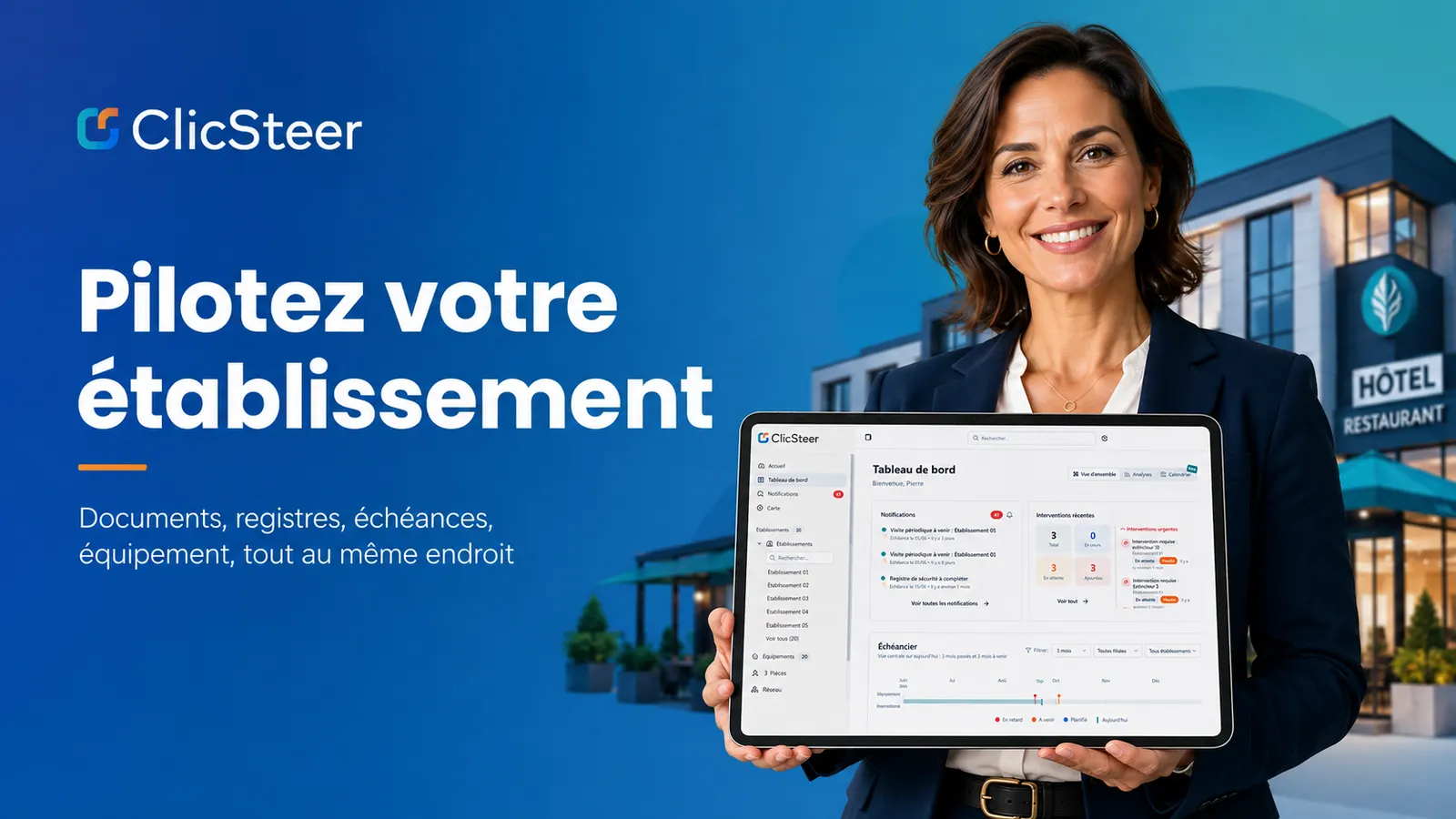 Aperçu de la vidéo de présentation de ClicSteer